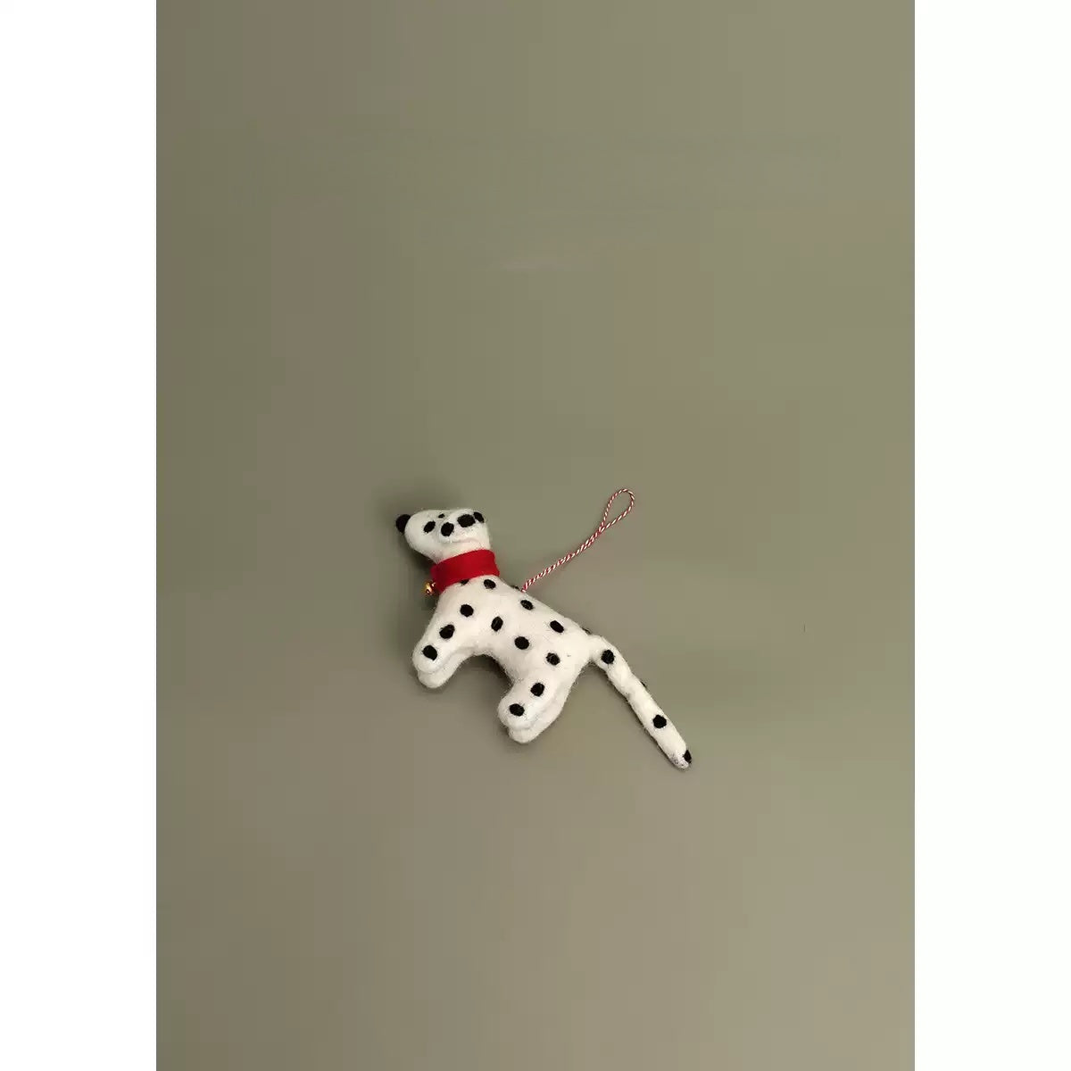 Dalmatian Felt Wool Ornament