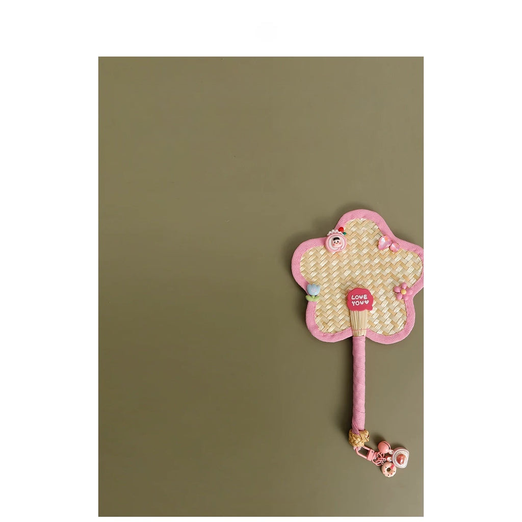 Girly Floral Hand Fan