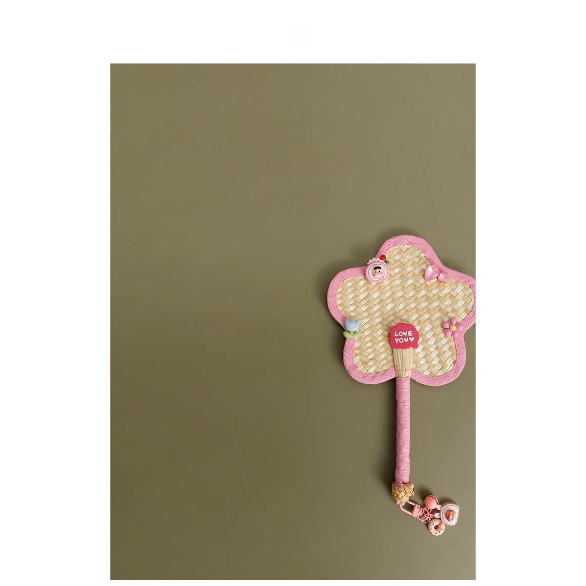 Girly Floral Hand Fan
