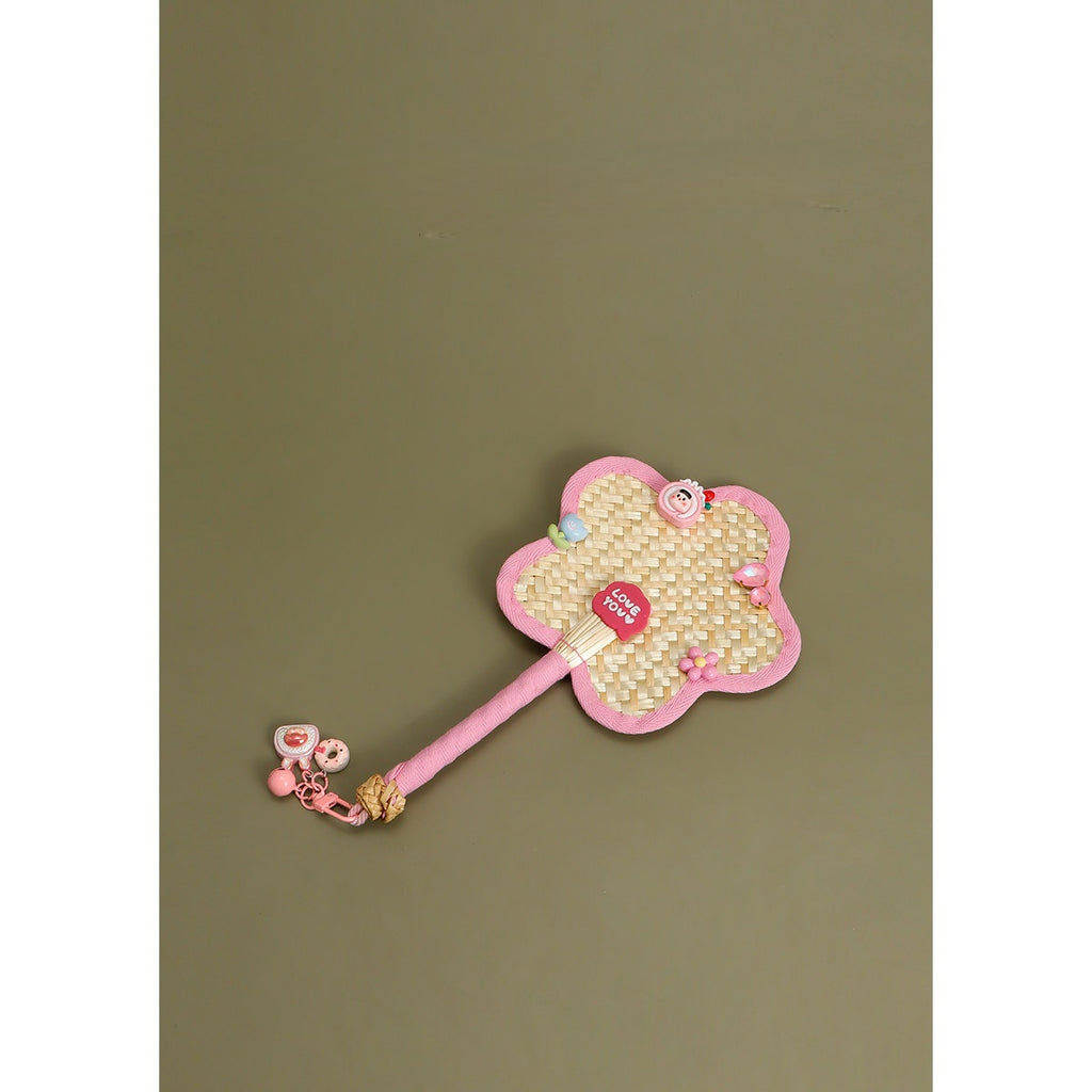Girly Floral Hand Fan