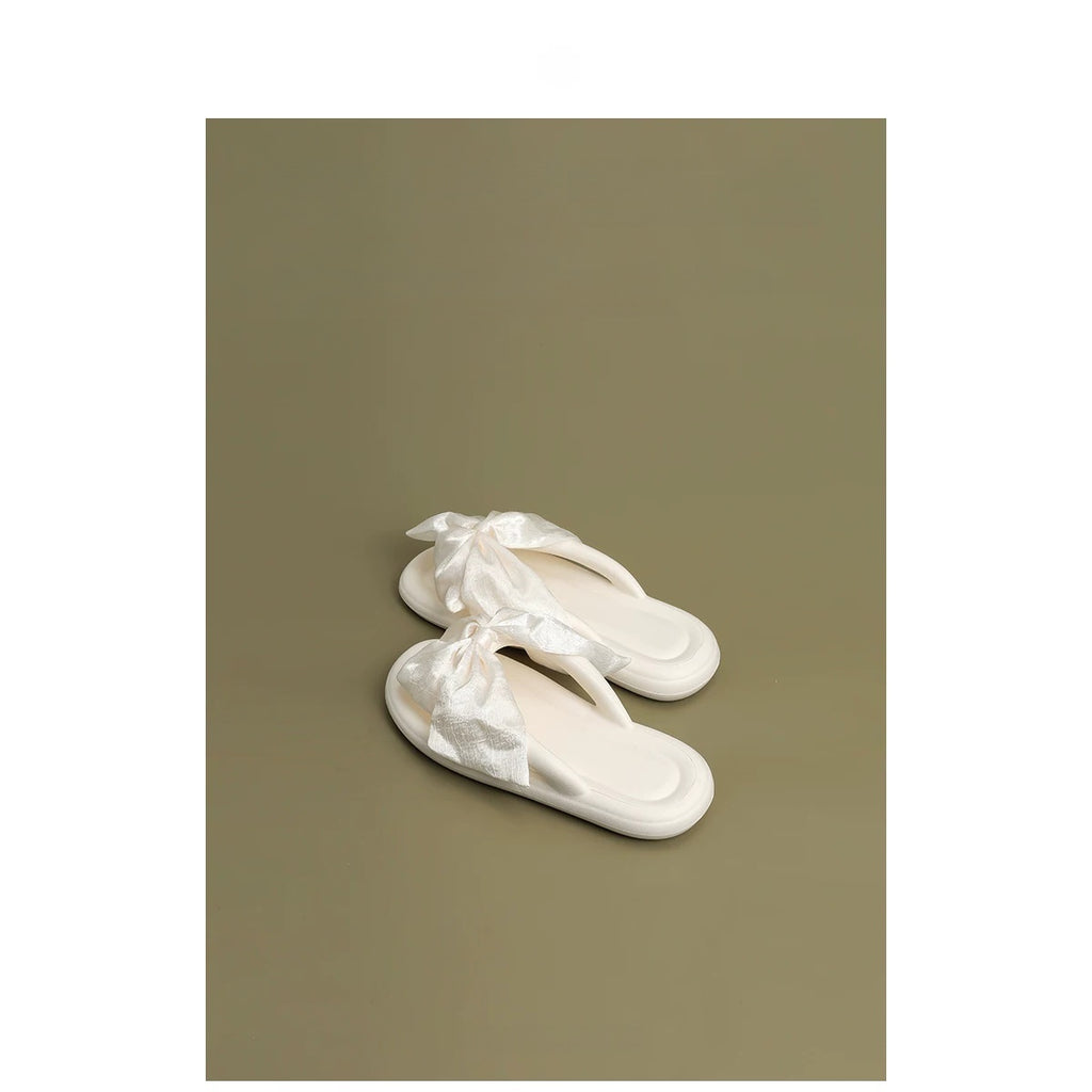Cute Bow Flip Flops for Women