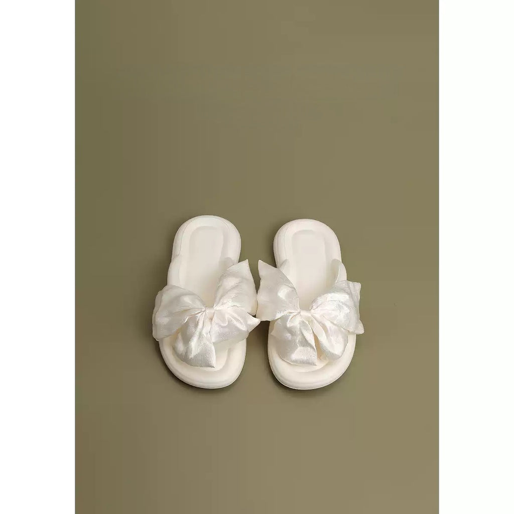 Cute Bow Flip Flops for Women