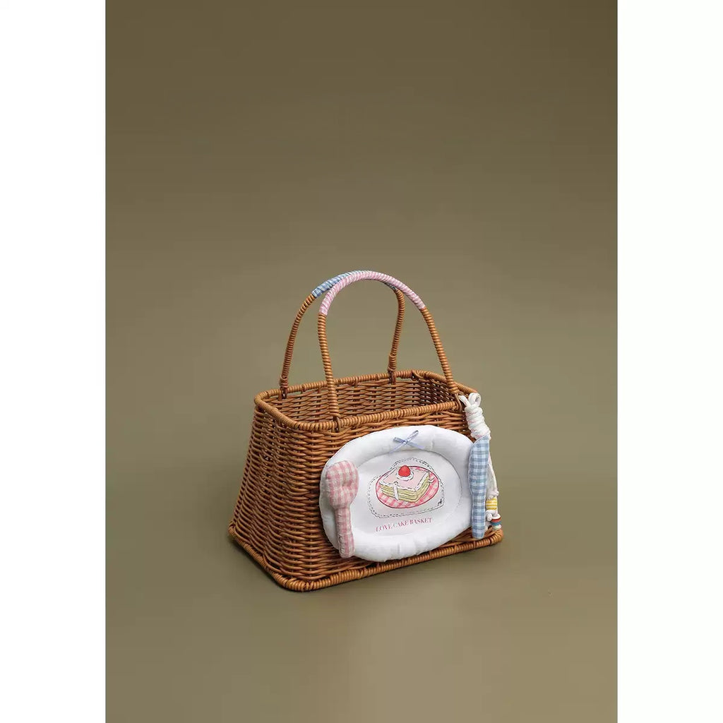 French Style Rattan Storage Basket