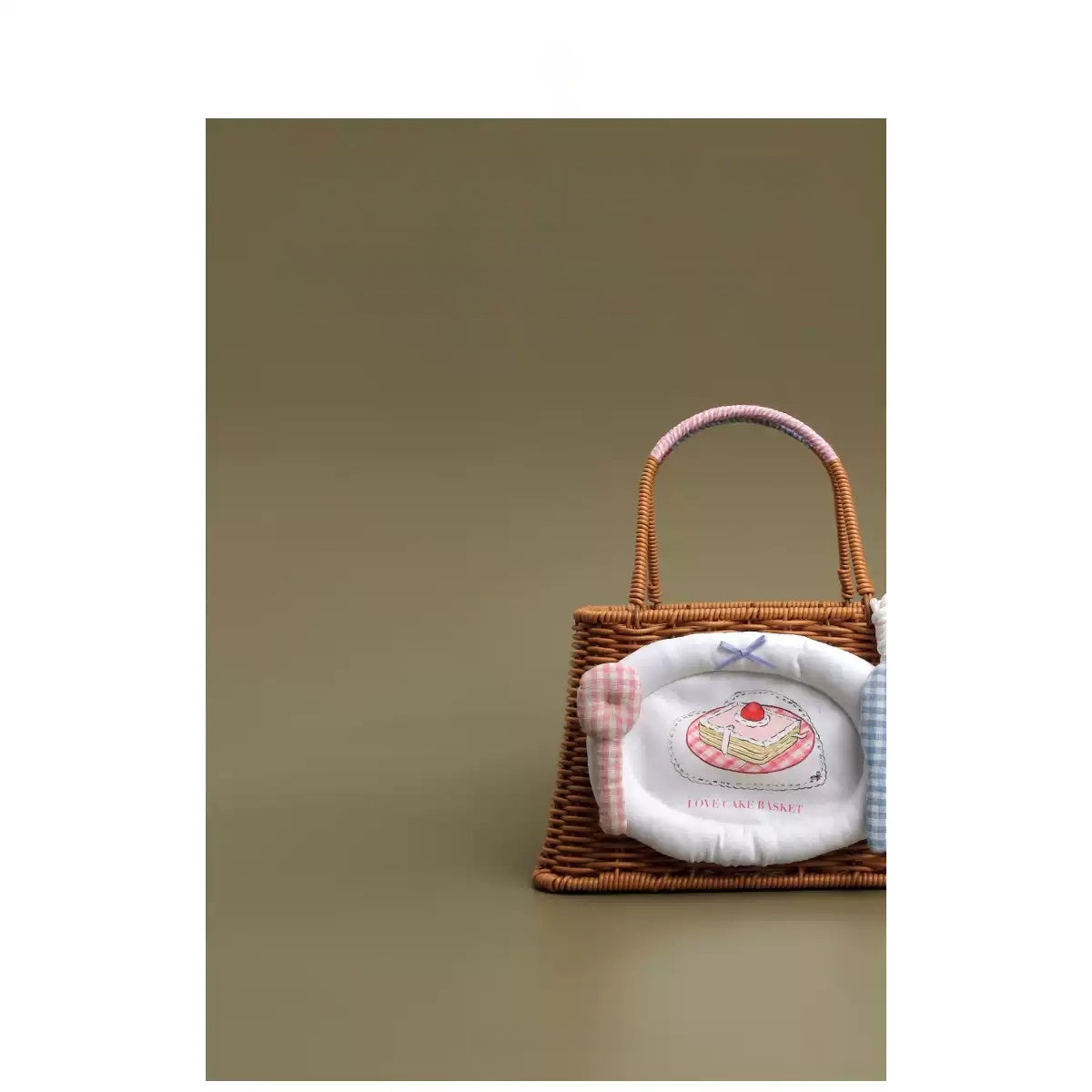 French Style Rattan Storage Basket