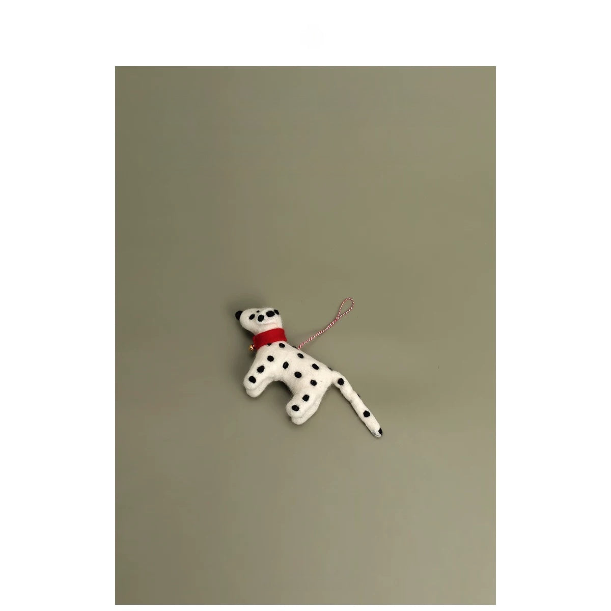 Dalmatian Felt Wool Ornament