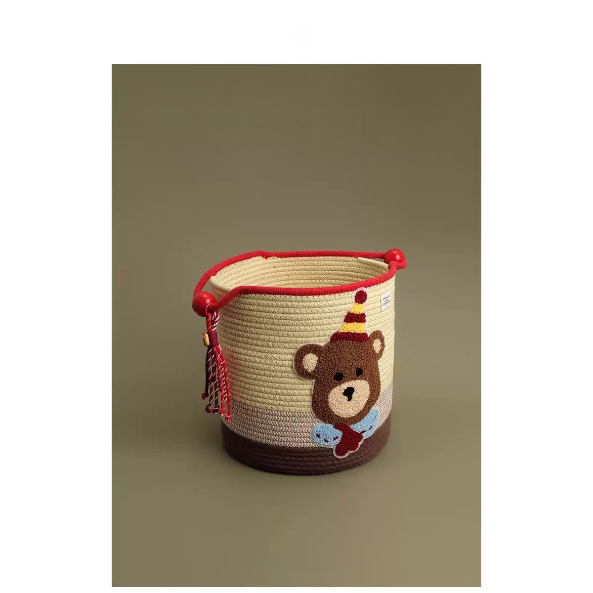Fashion Bear Shaped Storage Bucket