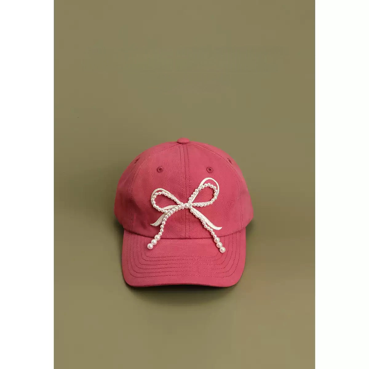 Pearl Bow Baseball Cap
