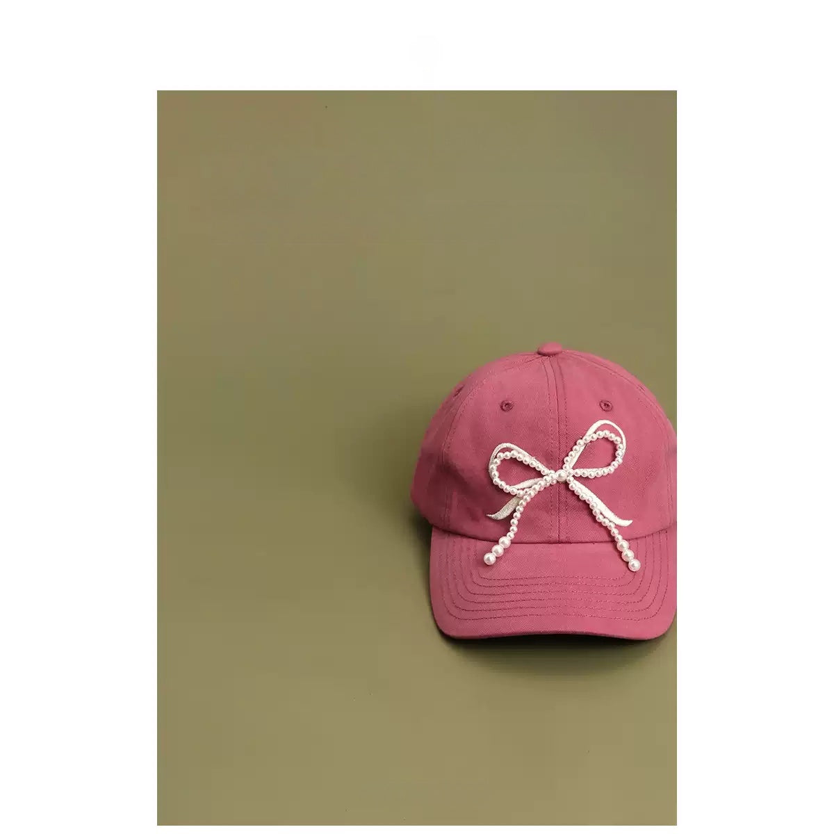 Pearl Bow Baseball Cap