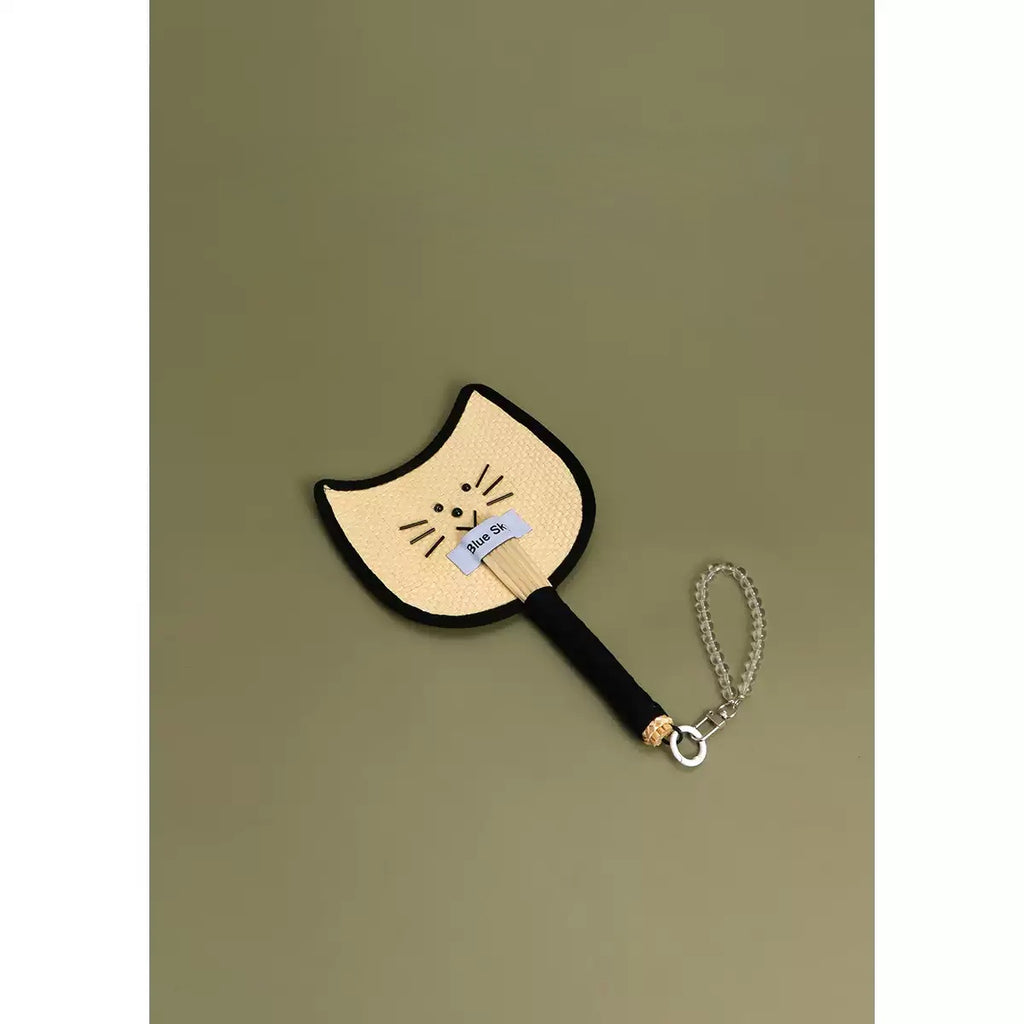 Summer Cute Cat Hand Fan