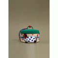 Green Dachshund Shaped Woven Storage Basket