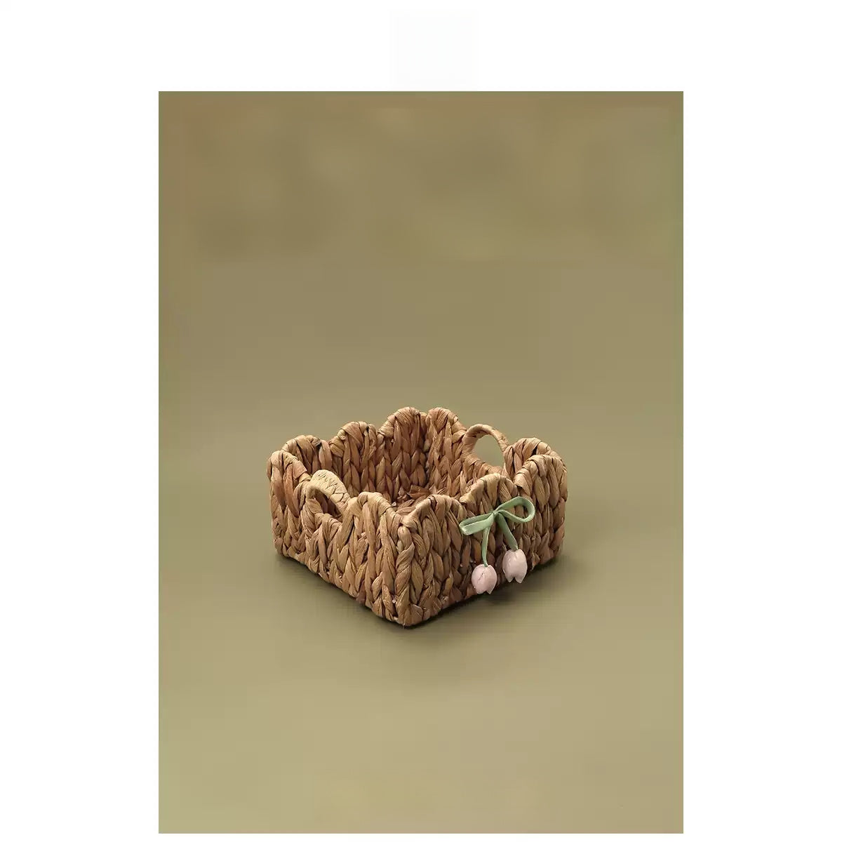Tulip Decor Rattan Storage Basket