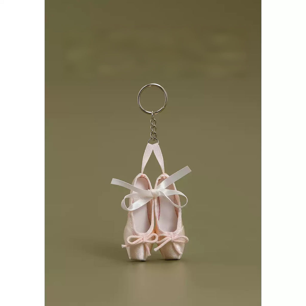 Ballet Pointe Shoes Keychain Charm