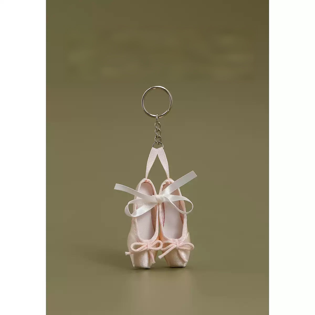 Ballet Pointe Shoes Keychain Charm